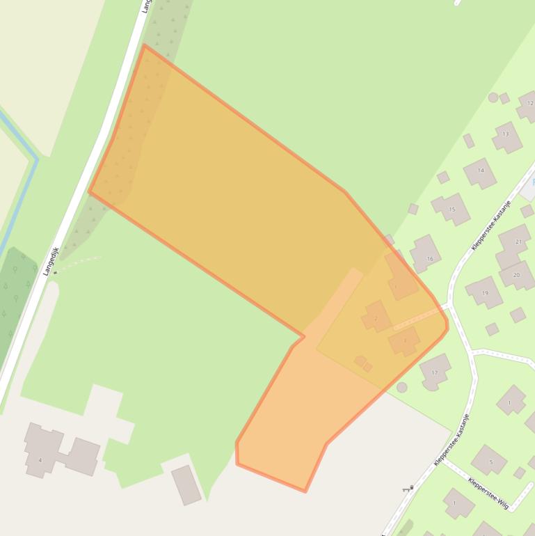 Kaart van postcodegebied 3253SL.