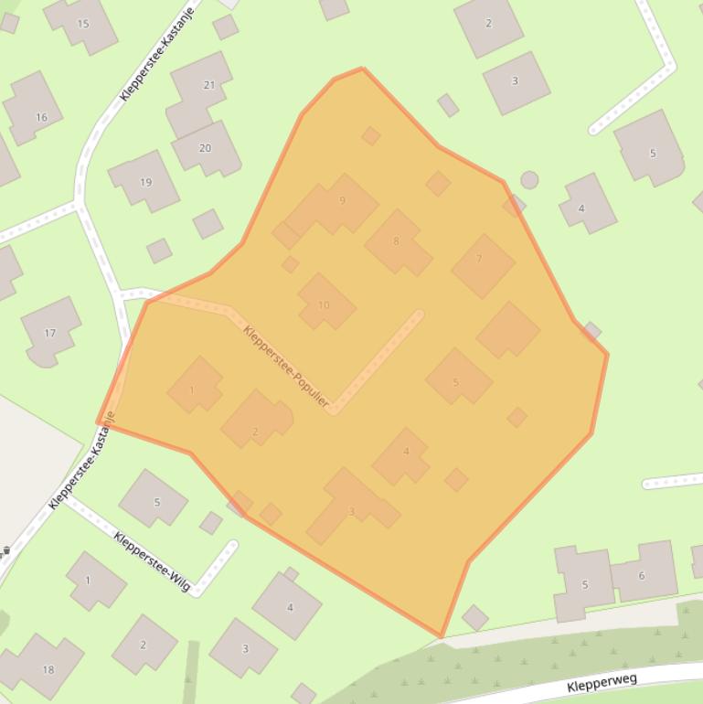 Kaart van postcodegebied 3253ST.