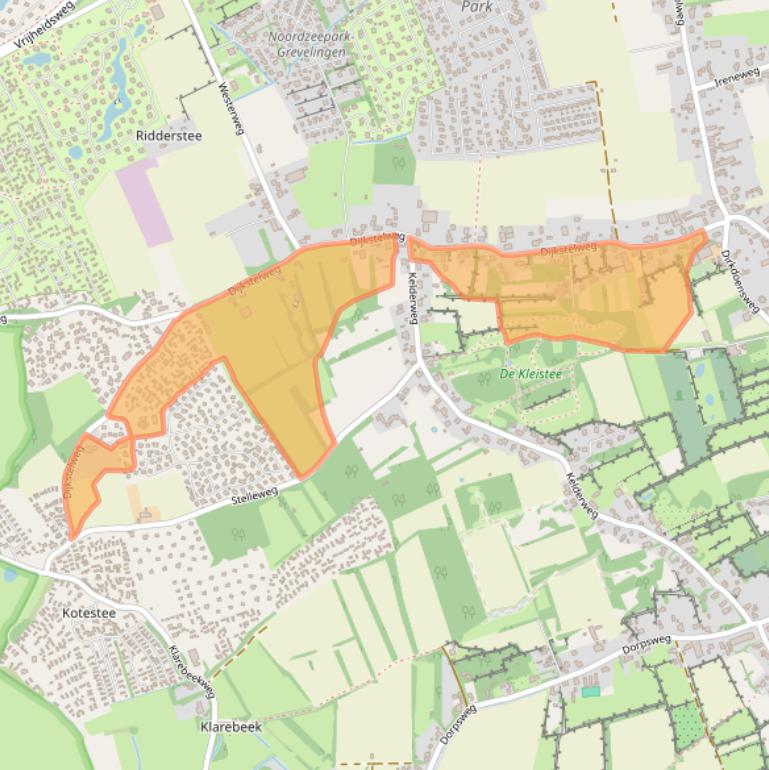 Kaart van postcodegebied 3253TA.