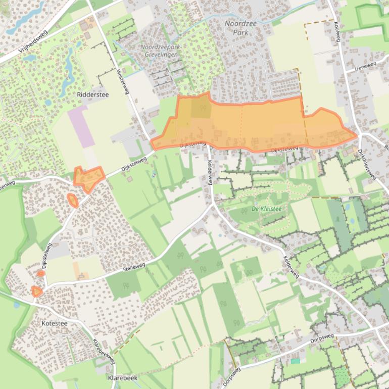 Kaart van postcodegebied 3253TB.