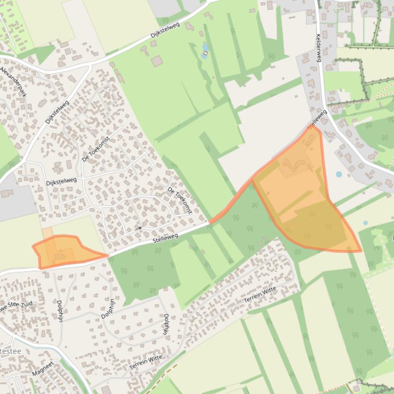 Kaart van postcodegebied 3253TE.