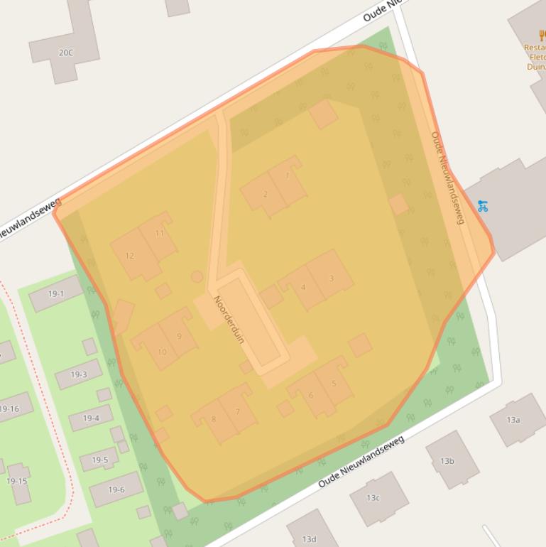 Kaart van postcodegebied 3253TH.