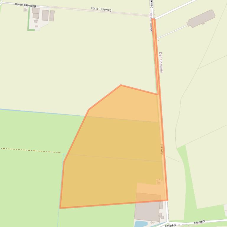 Kaart van postcodegebied 3255KB.