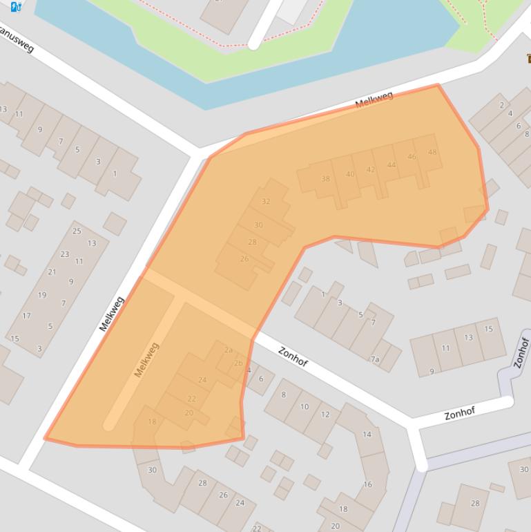 Kaart van postcodegebied 3255TH.