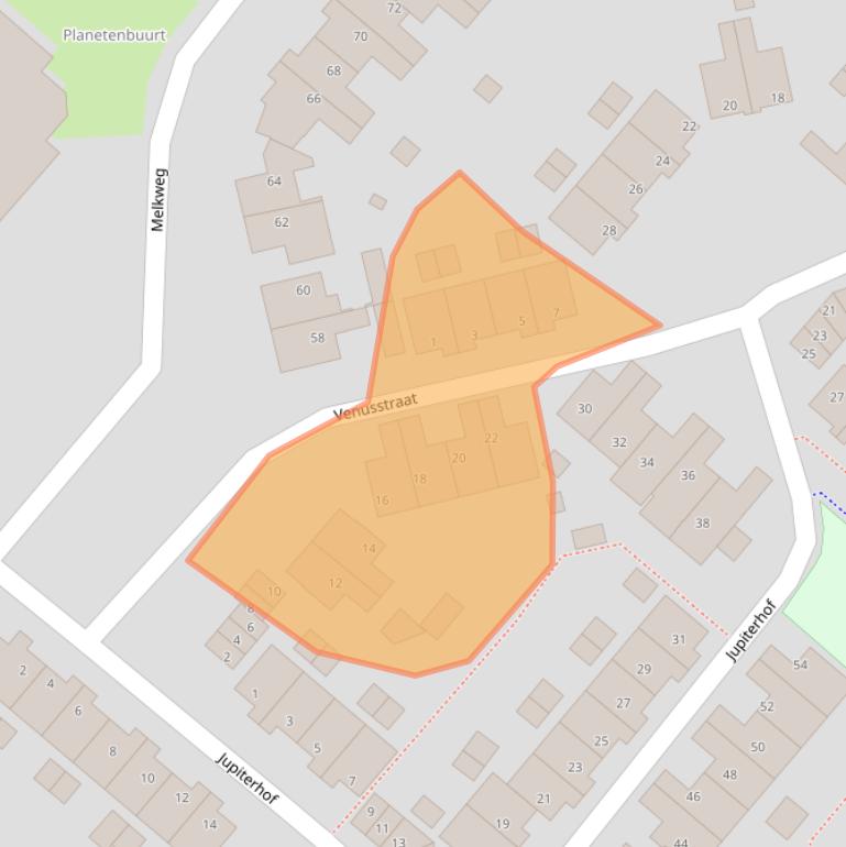 Kaart van postcodegebied 3255TM.