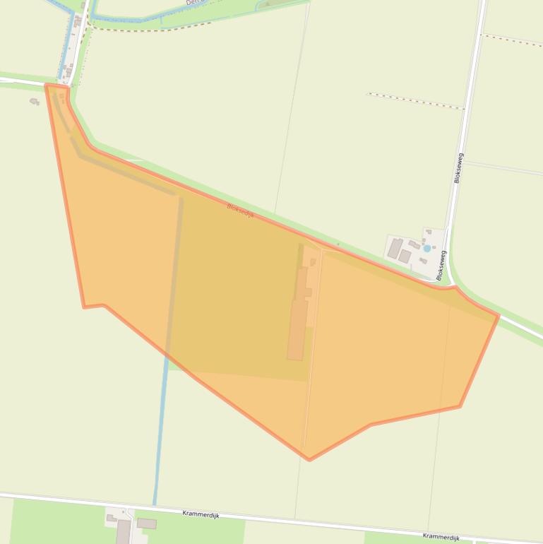 Kaart van postcodegebied 3256LA.