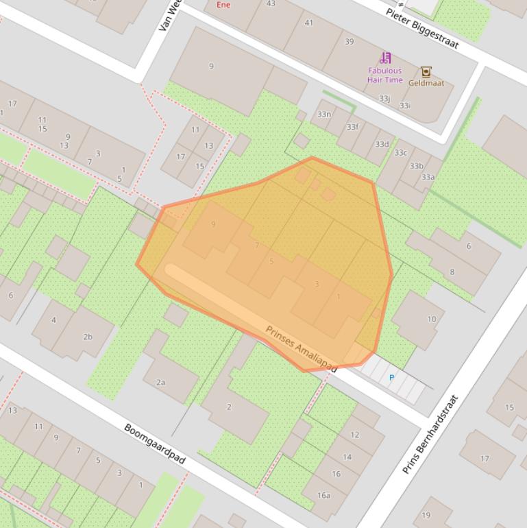 Kaart van postcodegebied 3257CB.