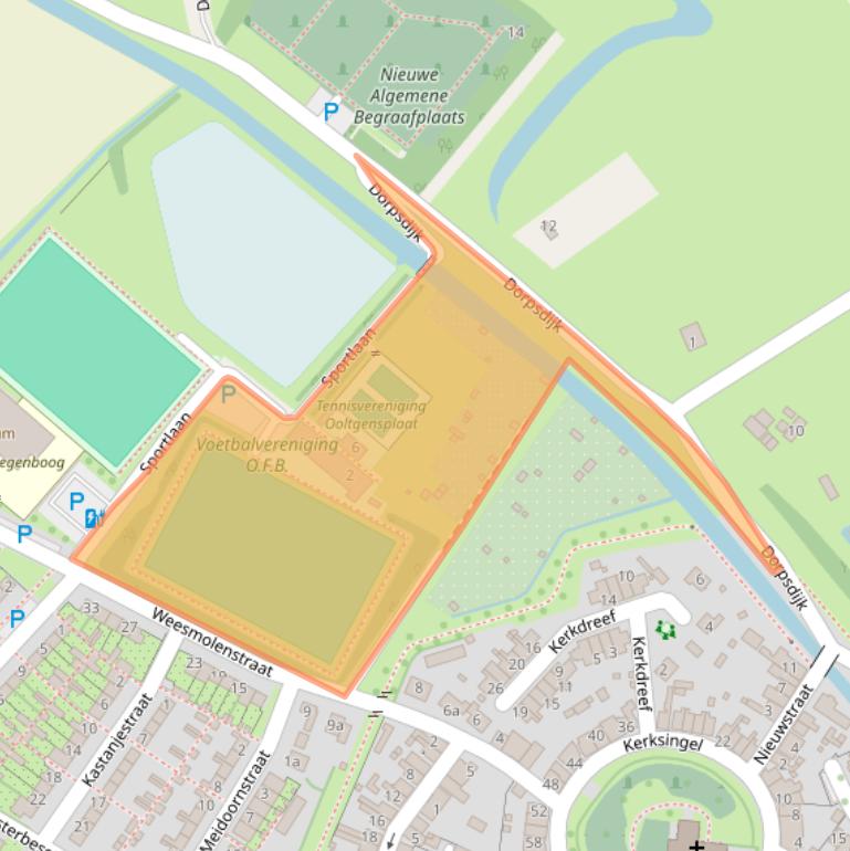 Kaart van postcodegebied 3257XN.