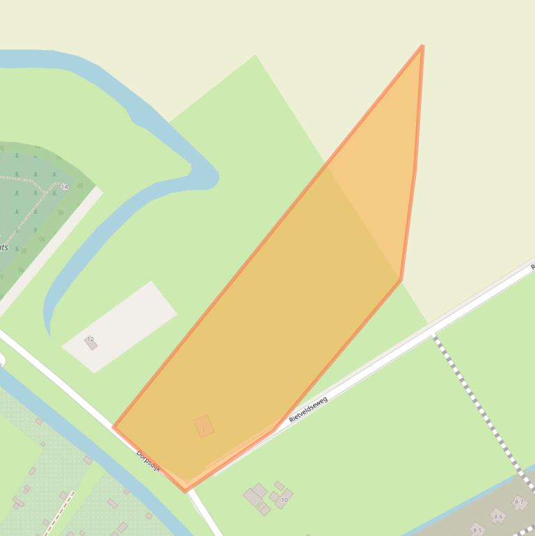 Kaart van postcodegebied 3257XS.