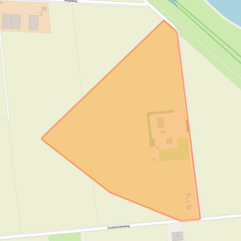 Kaart van postcodegebied 3258LE.