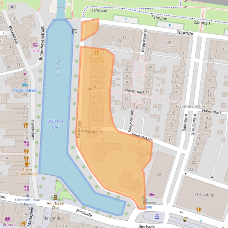 Kaart van postcodegebied 3261KL.