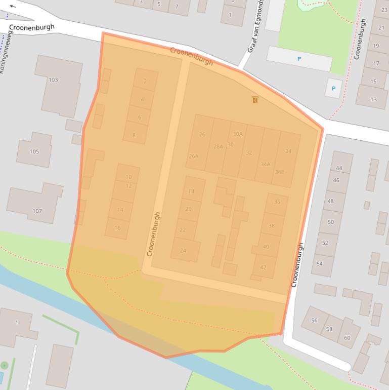 Kaart van postcodegebied 3261RG.