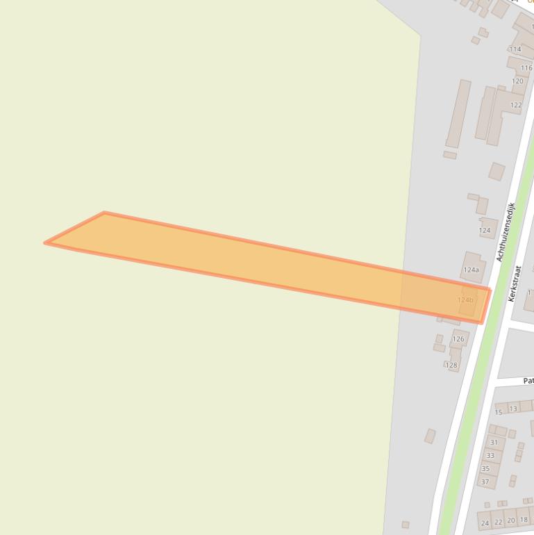 Kaart van postcodegebied 3265AR.