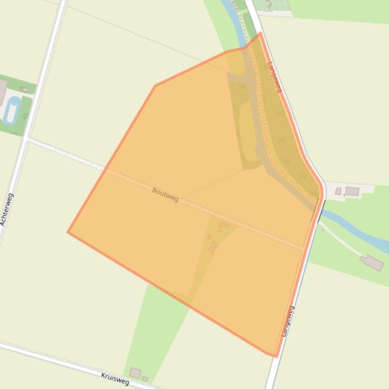 Kaart van postcodegebied 3267LJ.