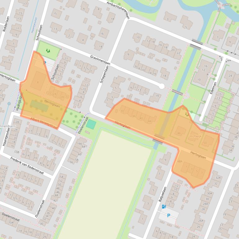 Kaart van postcodegebied 3271TL.