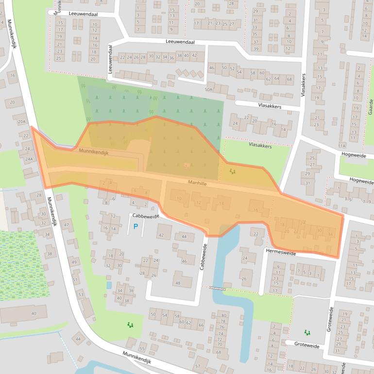 Kaart van postcodegebied 3273XH.