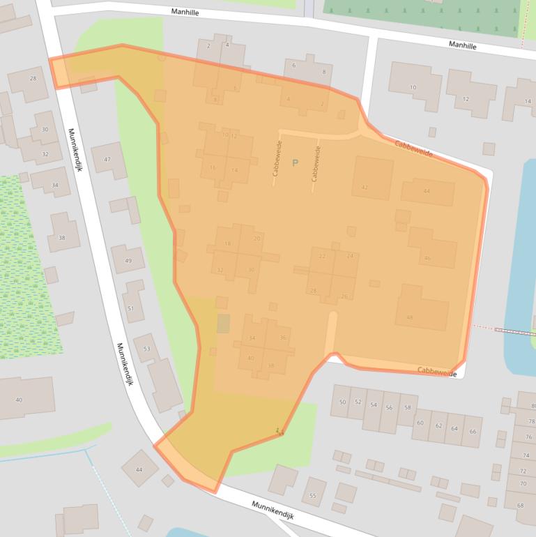 Kaart van postcodegebied 3273XJ.