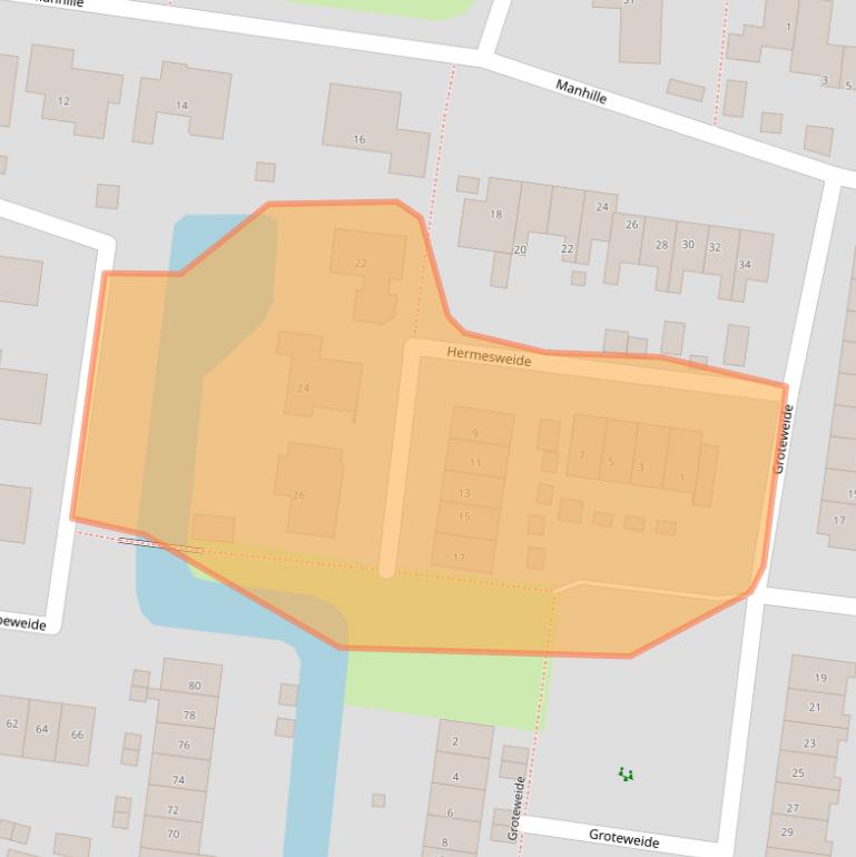 Kaart van postcodegebied 3273XR.