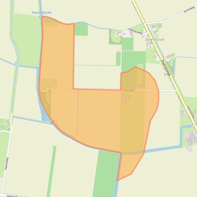 Kaart van postcodegebied 3284KX.