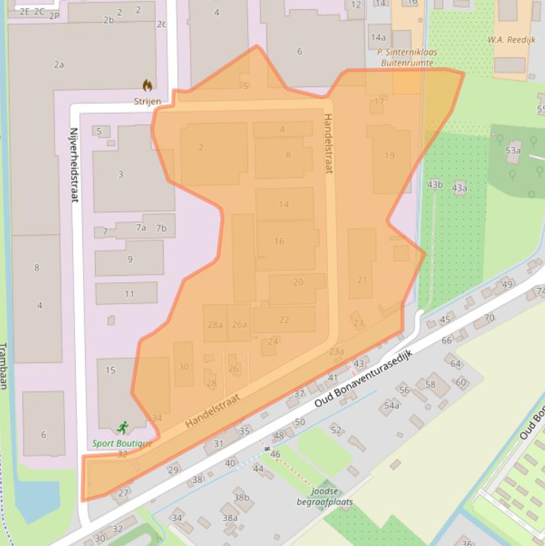 Kaart van postcodegebied 3291CB.