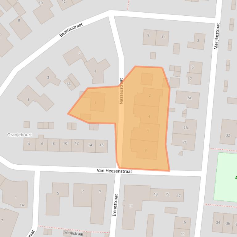 Kaart van postcodegebied 3295AP.