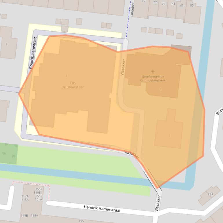 Kaart van postcodegebied 3295SH.