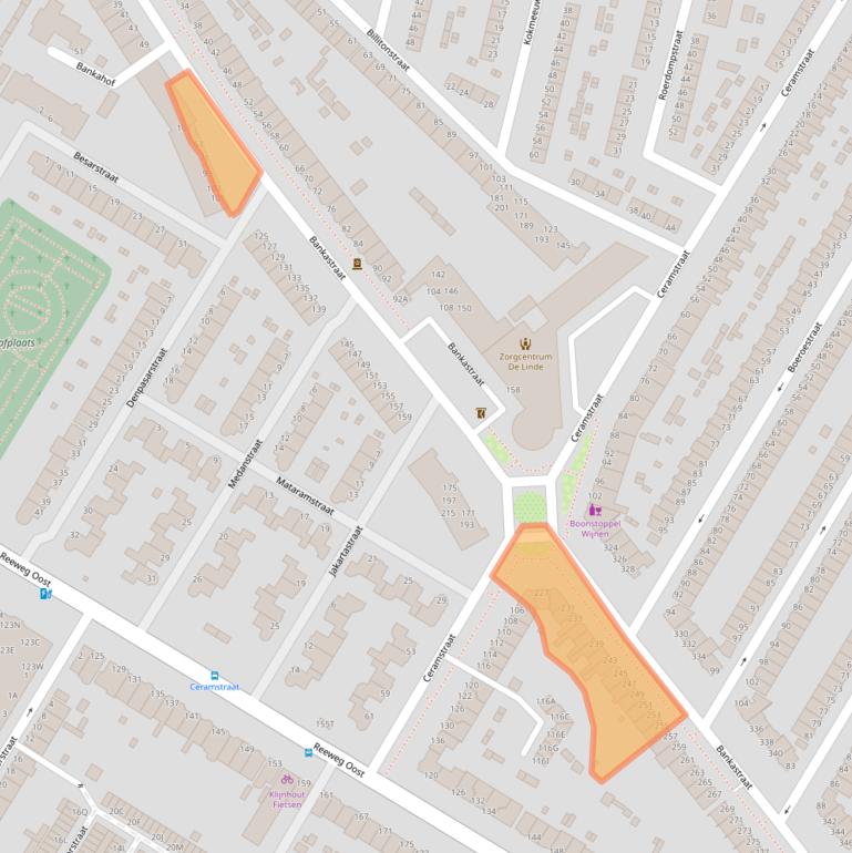 Kaart van postcodegebied 3312GB.