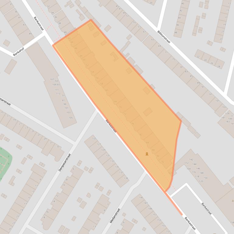Kaart van postcodegebied 3312GE.