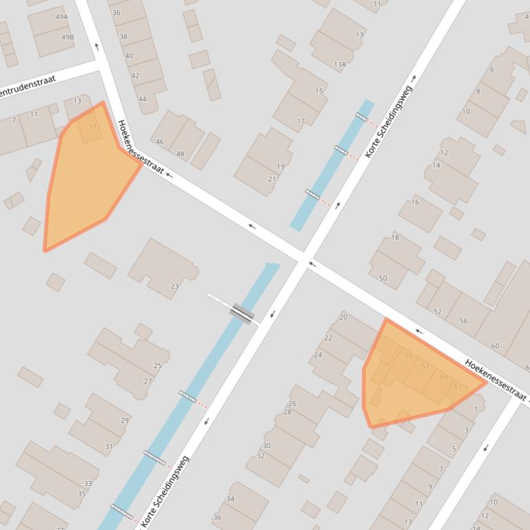 Kaart van postcodegebied 3312PH.