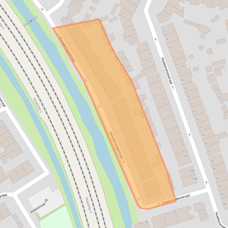 Kaart van postcodegebied 3312PM.