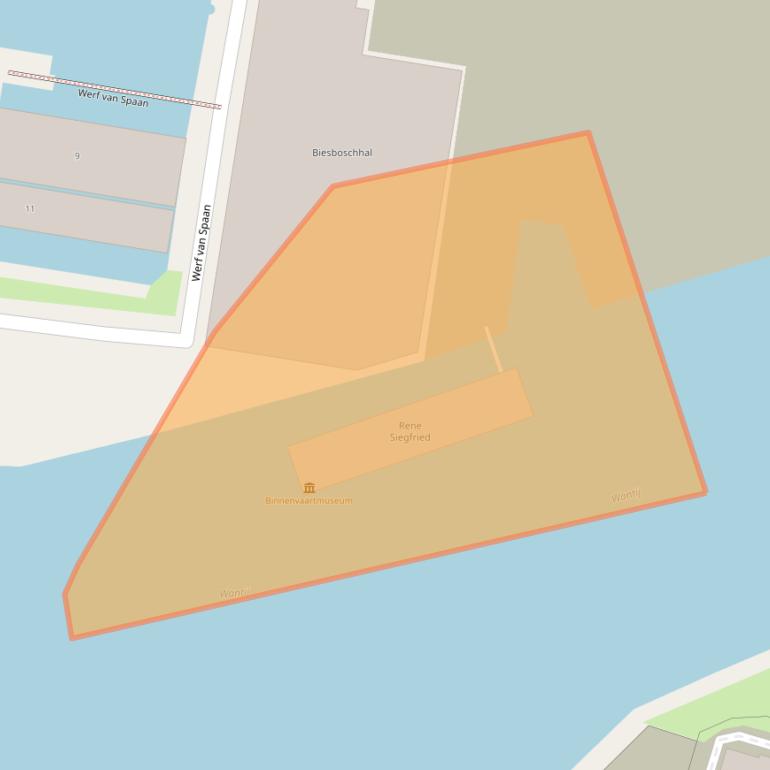 Kaart van postcodegebied 3313HA.