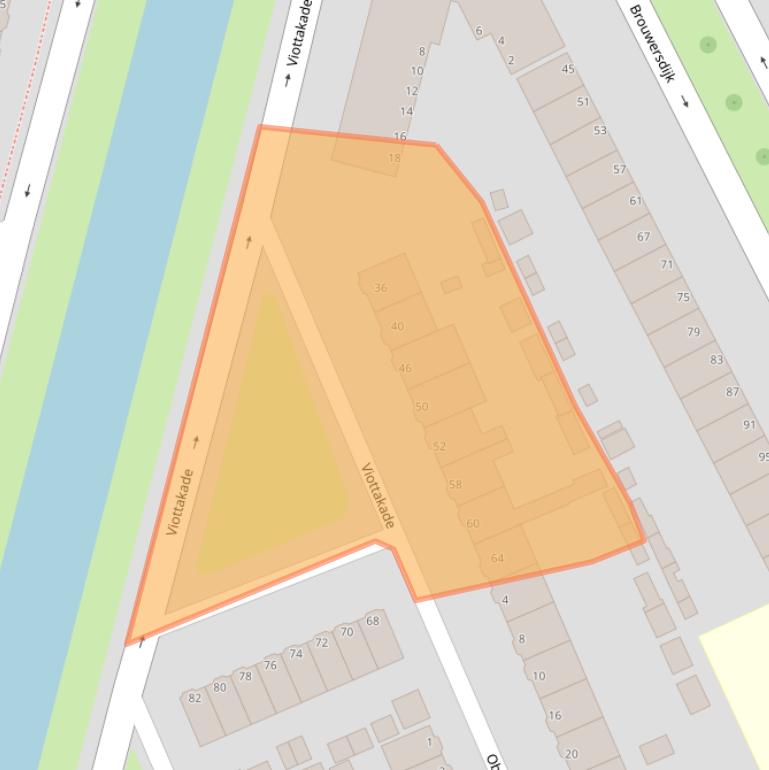 Kaart van postcodegebied 3314ES.