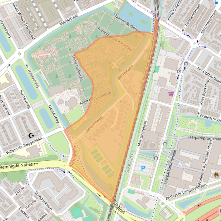 Kaart van postcodegebied 3314JS.