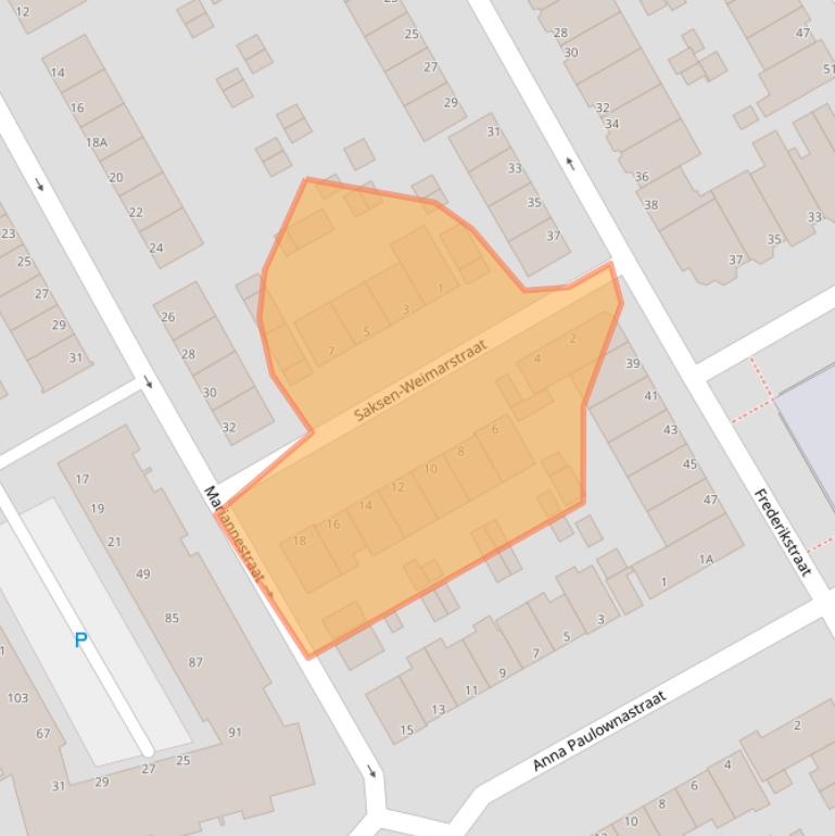 Kaart van postcodegebied 3314JT.