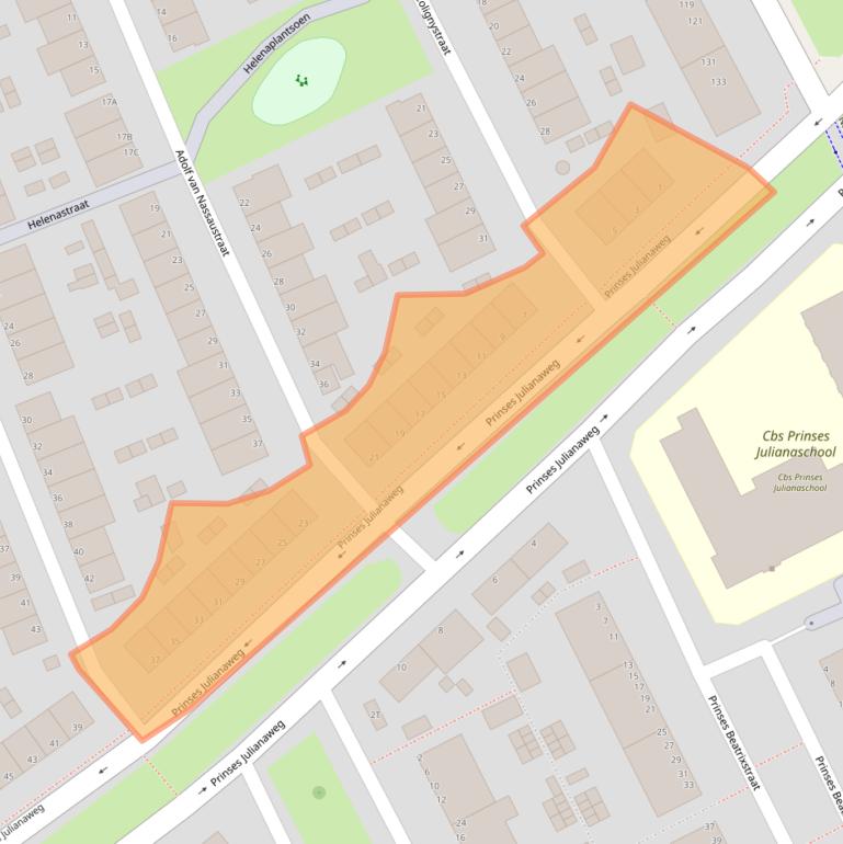 Kaart van postcodegebied 3314KR.