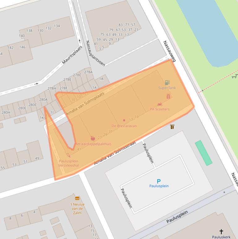 Kaart van postcodegebied 3314LD.