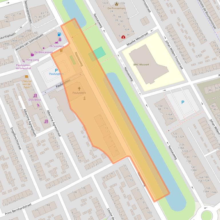 Kaart van postcodegebied 3314ND.