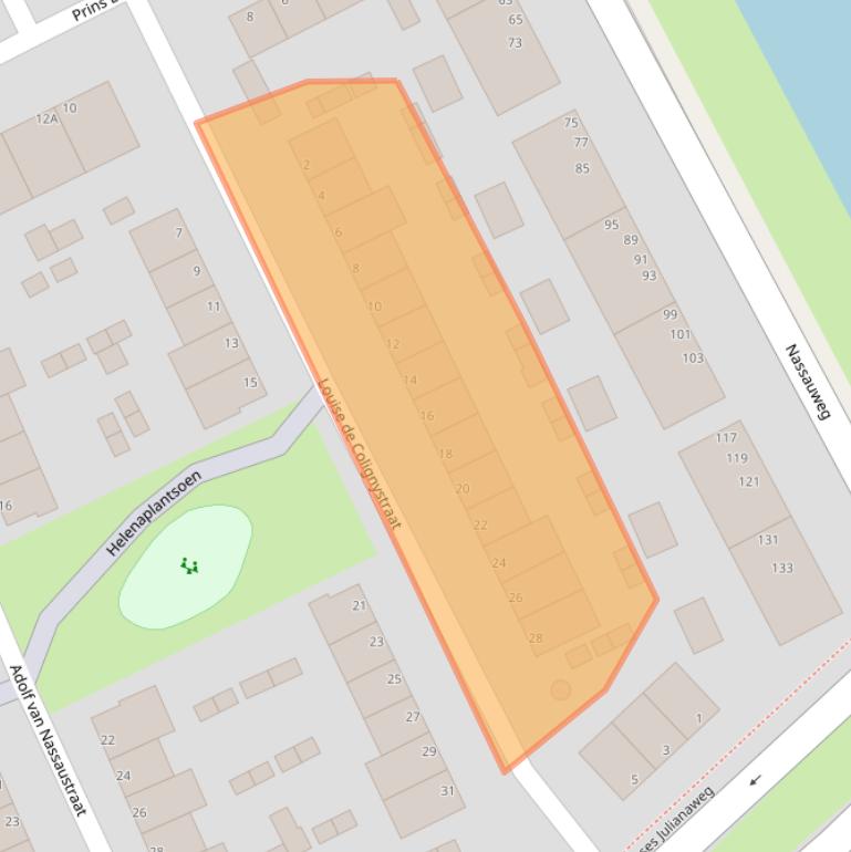 Kaart van postcodegebied 3314PK.