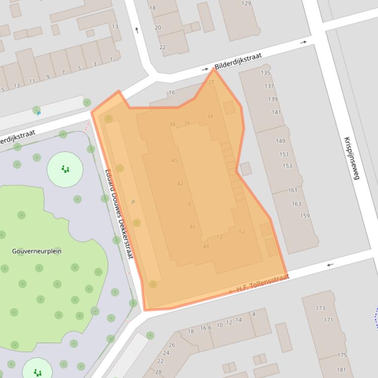 Kaart van postcodegebied 3314RJ.