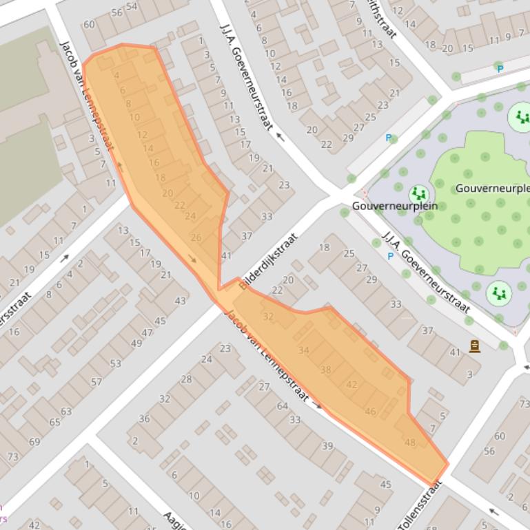 Kaart van postcodegebied 3314RV.