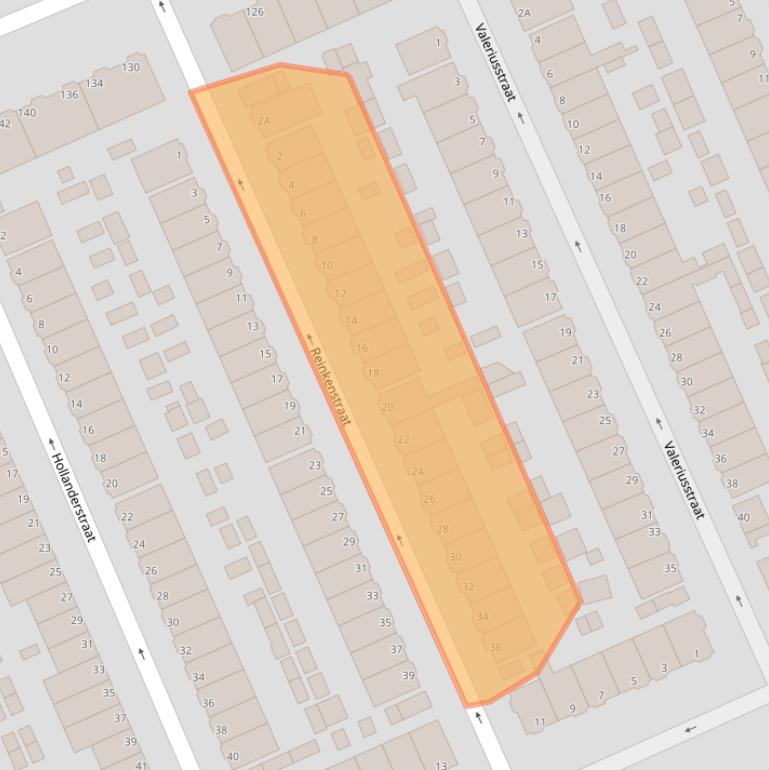 Kaart van postcodegebied 3314WG.