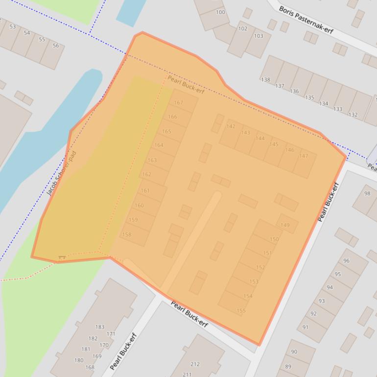 Kaart van postcodegebied 3315BD.