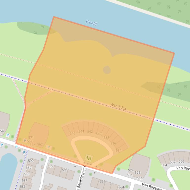 Kaart van postcodegebied 3315DX.