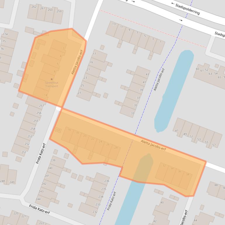 Kaart van postcodegebied 3315ED.