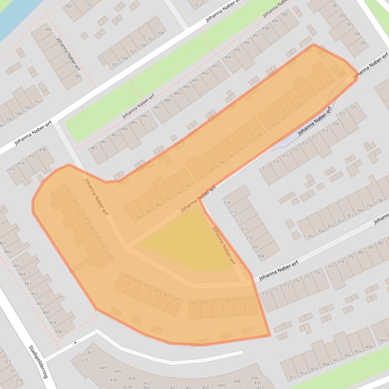 Kaart van postcodegebied 3315HK.