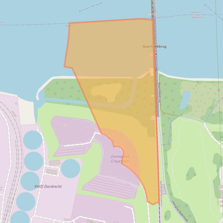 Kaart van postcodegebied 3315LE.