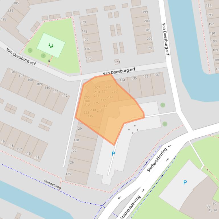 Kaart van postcodegebied 3315RH.