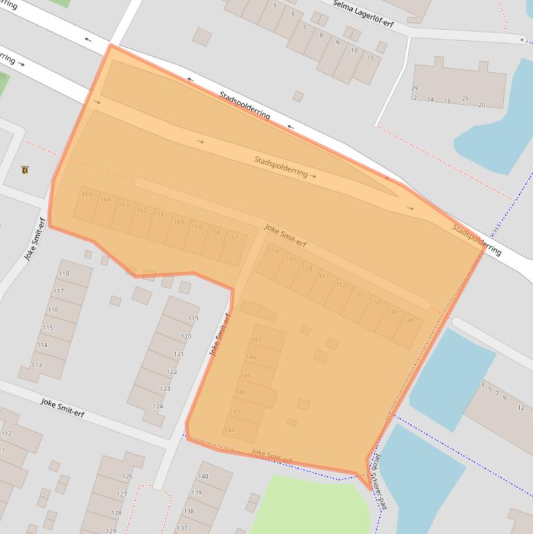 Kaart van postcodegebied 3315VG.