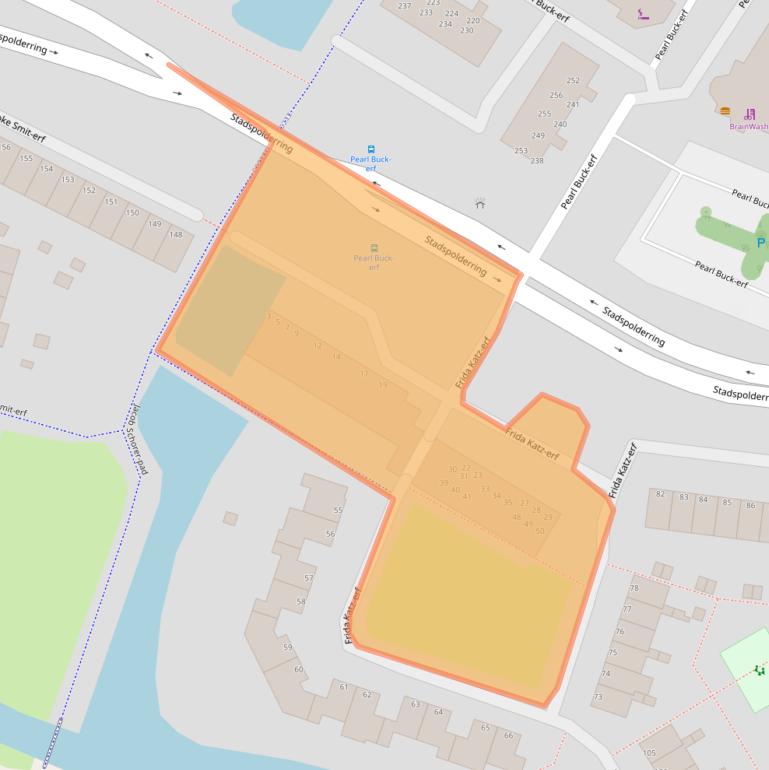 Kaart van postcodegebied 3315VH.