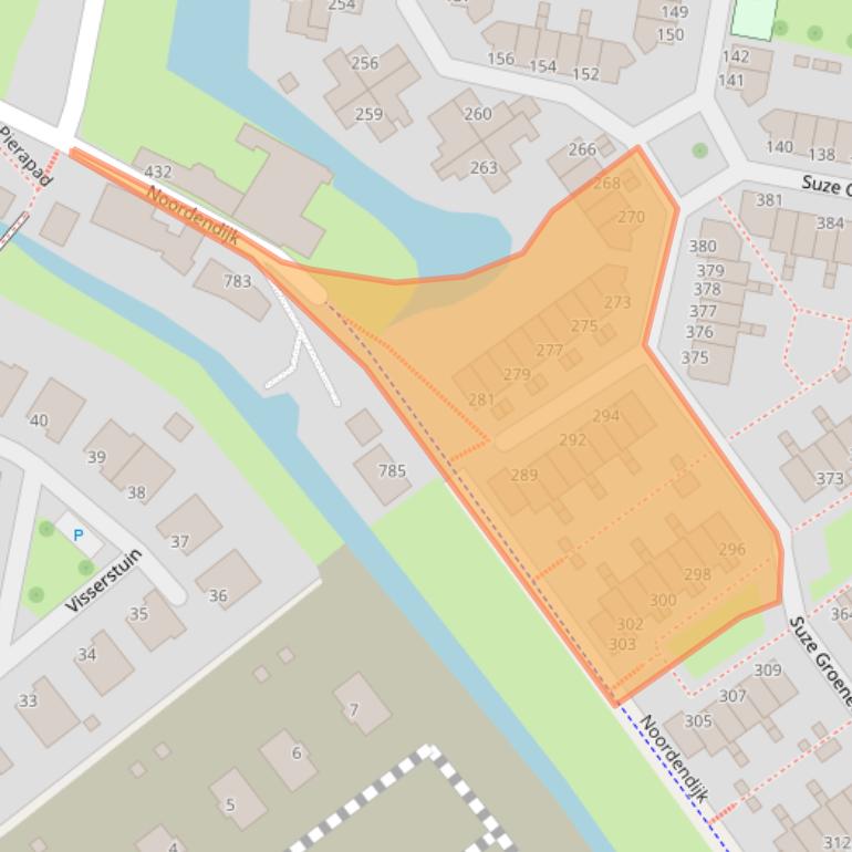 Kaart van postcodegebied 3315XH.